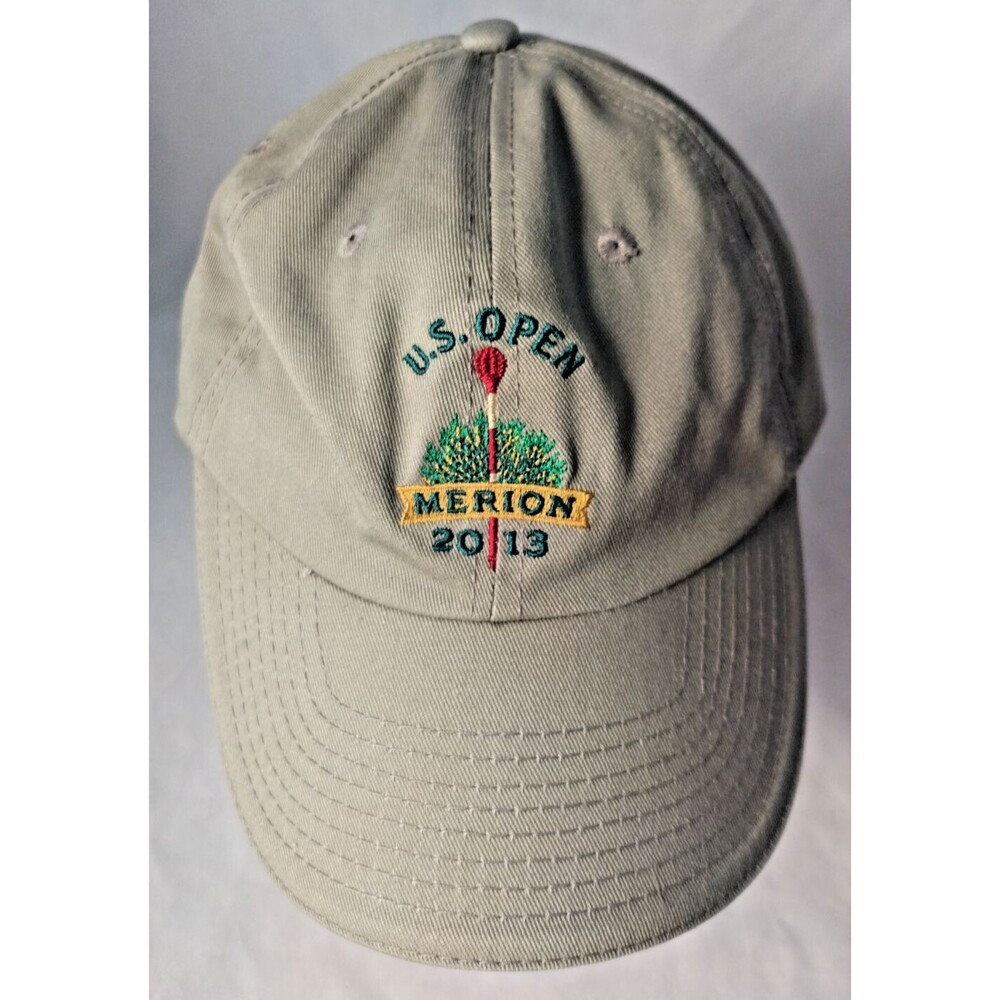 2013 Merion US Open Adjustable Strapback Golf Hat/Cap-USGA Member-EXCELLENT!